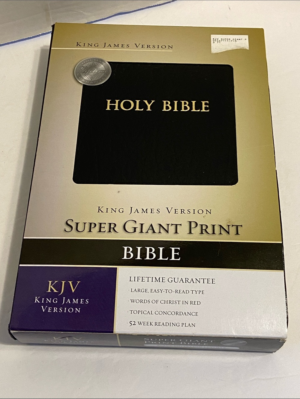 King James Version (KJV) Holy Bible published by Broadman & Holman